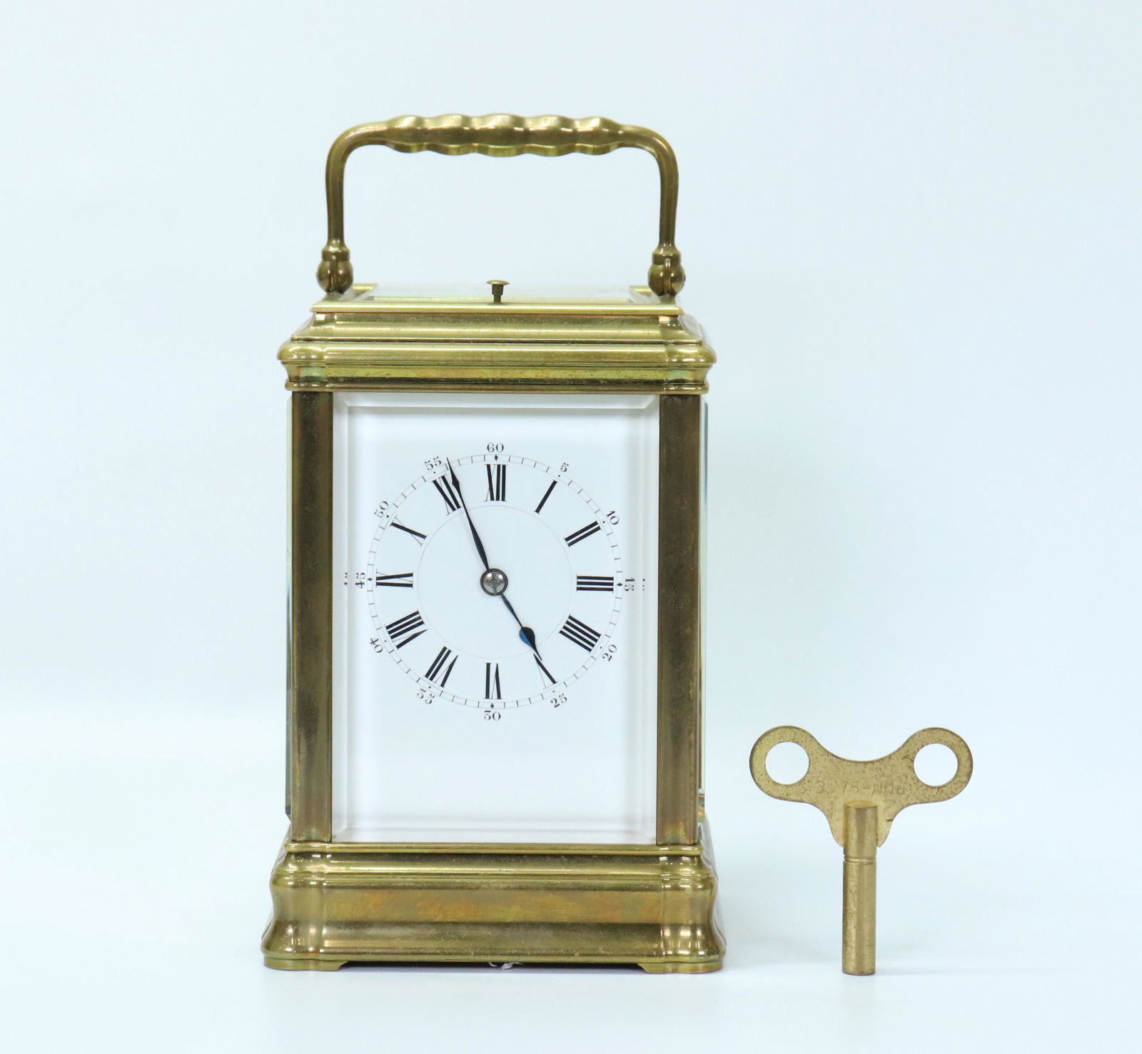 "Henri Jacot" Paris 19 C Striking Carriage Clock (1 of 8)