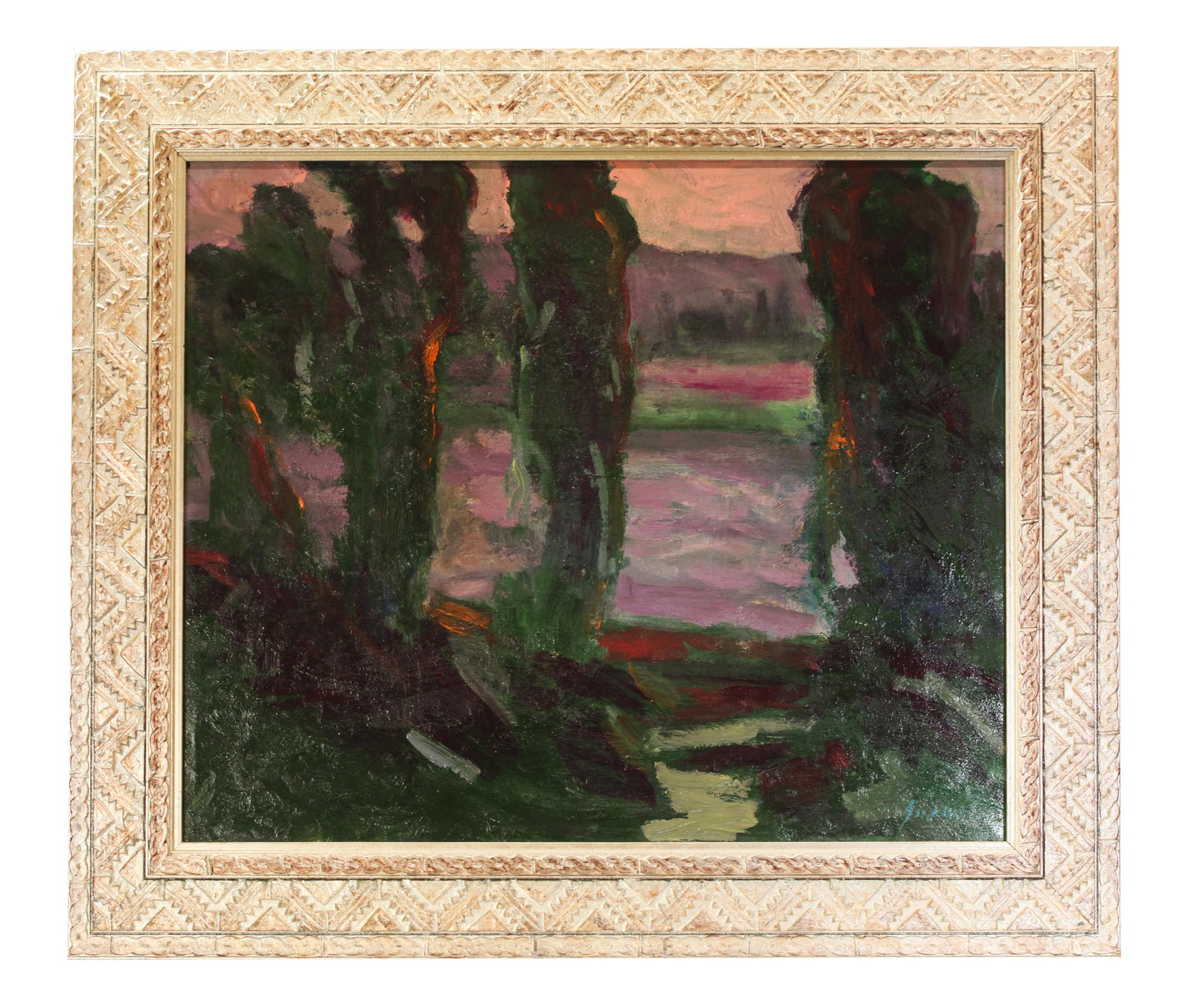 Juan Guzman-Maldonado; Carmel Landscape Oil Canvas (1 of 6)