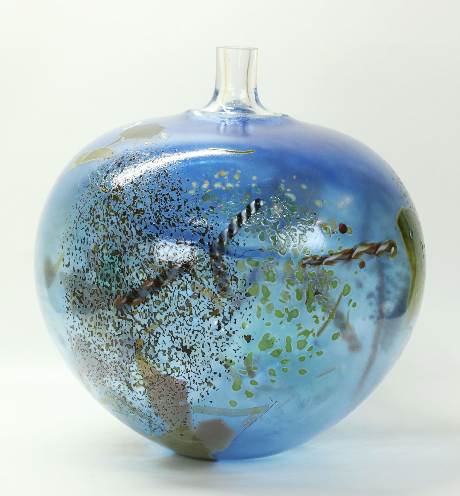 Lg Kosta Boda Atelier B Vallien Vintage Glass Vase (1 of 5)