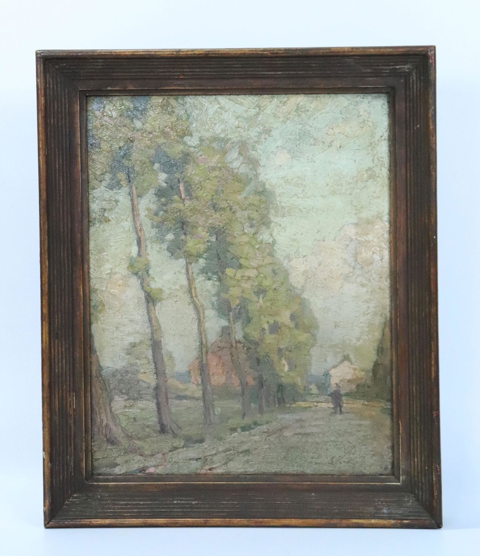 George Macrum Impressionistic Landscape France Oil (1 of 4)