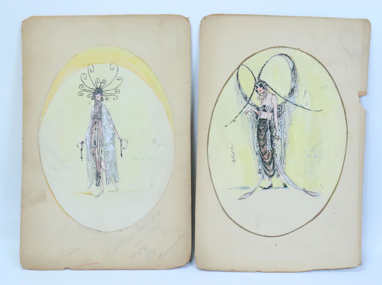 2 Costume Design Watercolors By Cora Mac Geachy (1 of 6)