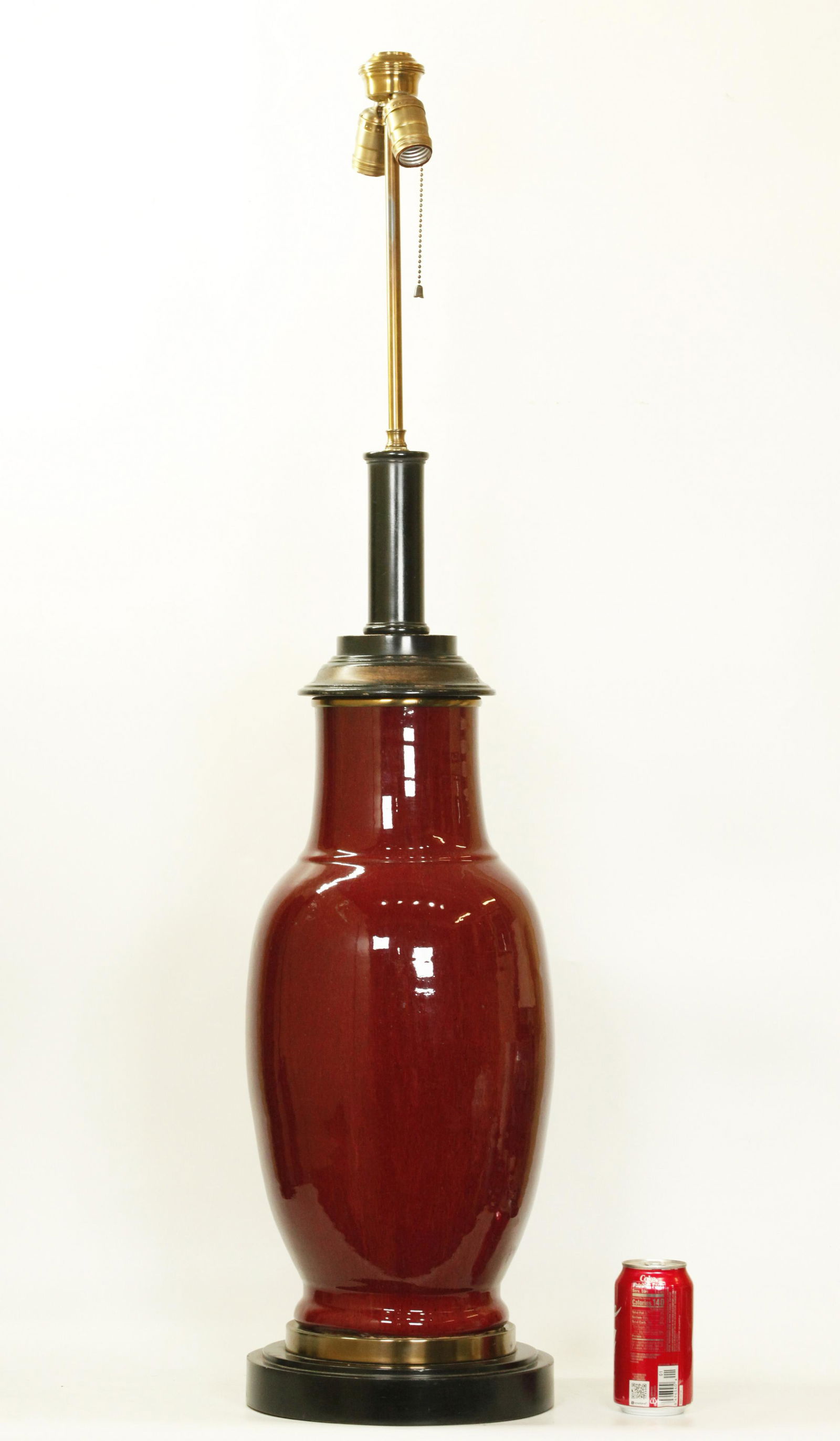 Large Chinese Qing Underglaze Red Porcelain Vase (1 of 4)