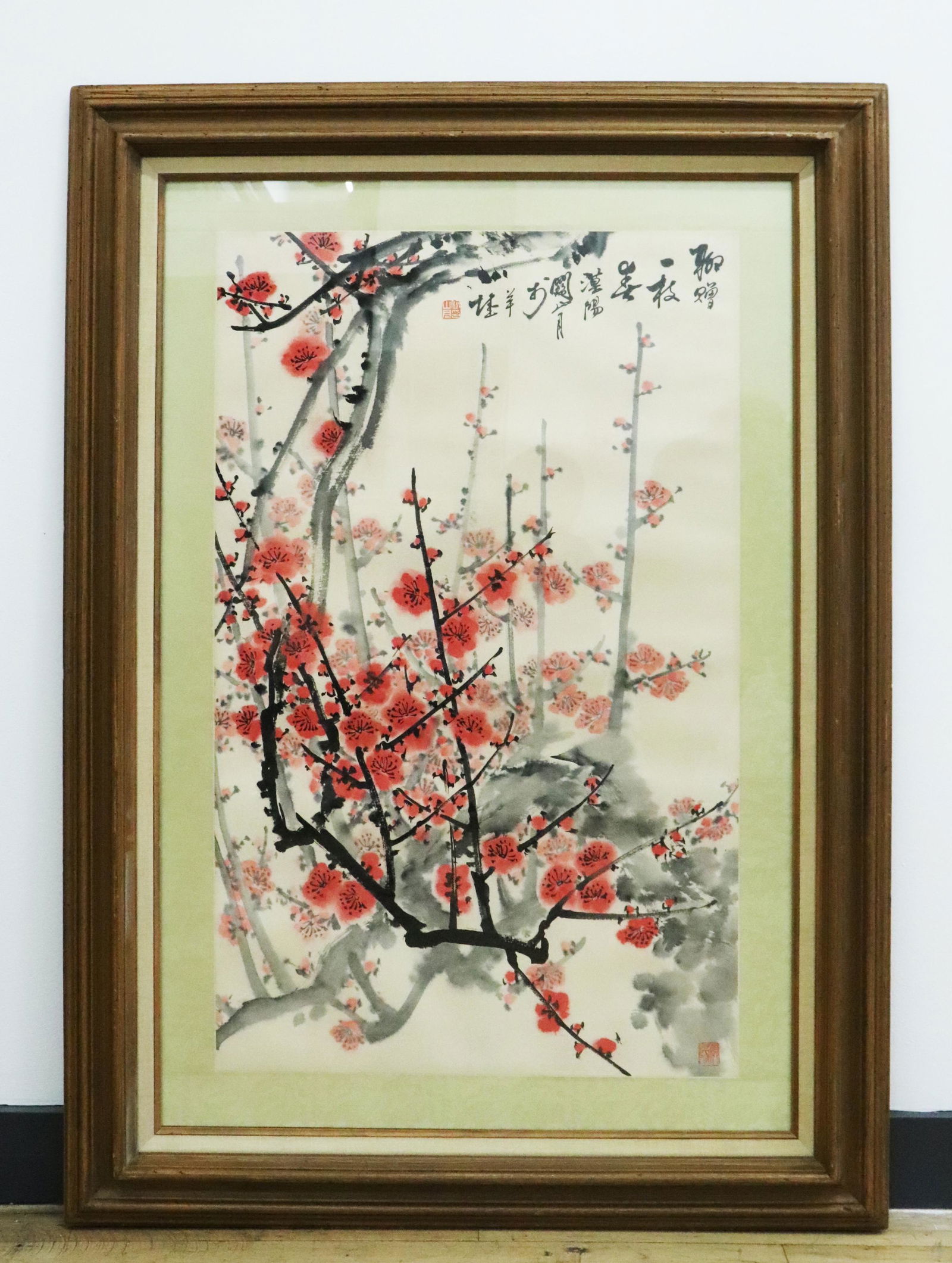 Guan shanyue; Chinese Ink & Color Flower Painting (1 of 6)