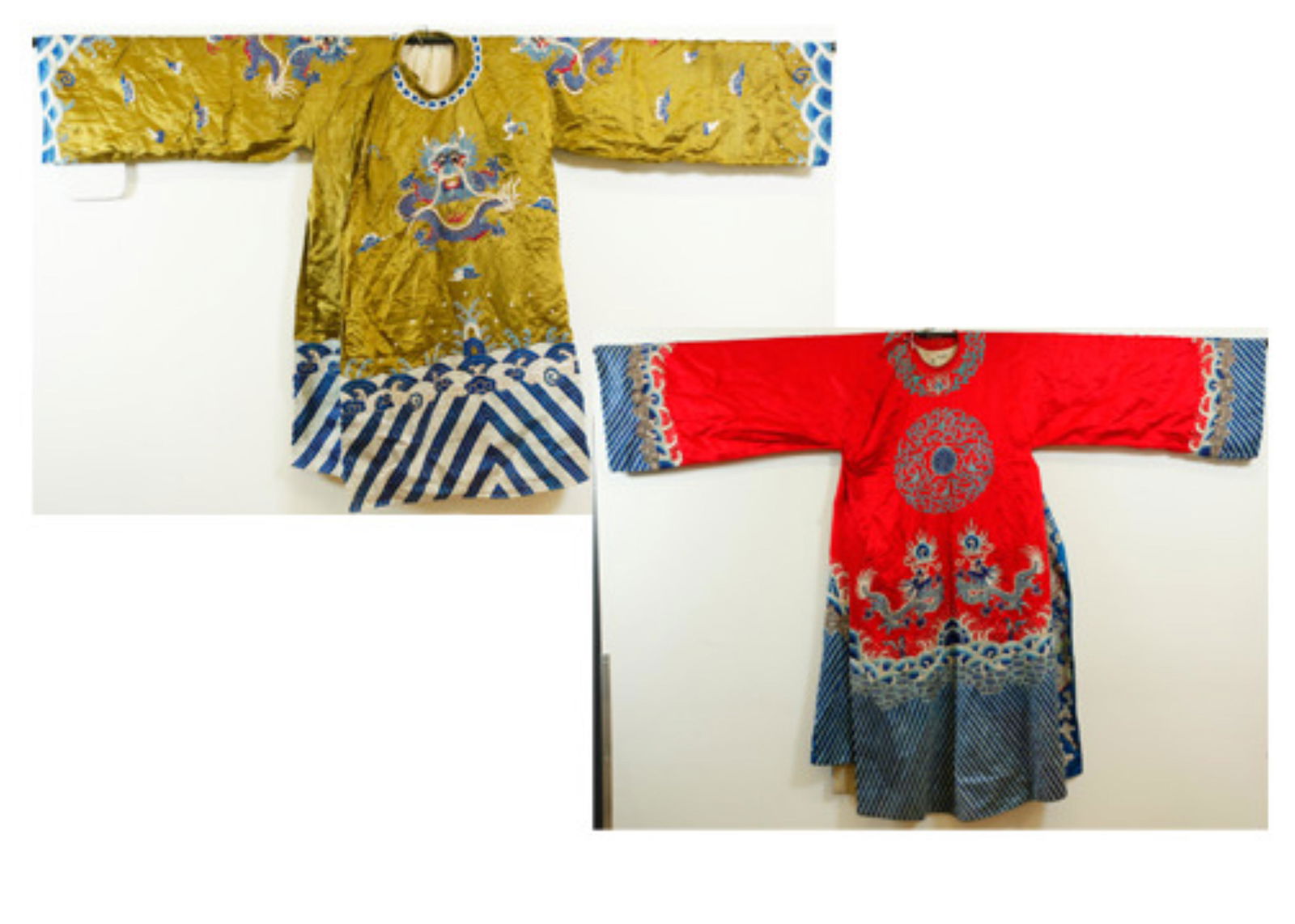 2 Chinese Silk "Dragon Robe" Costumes (1 of 5)