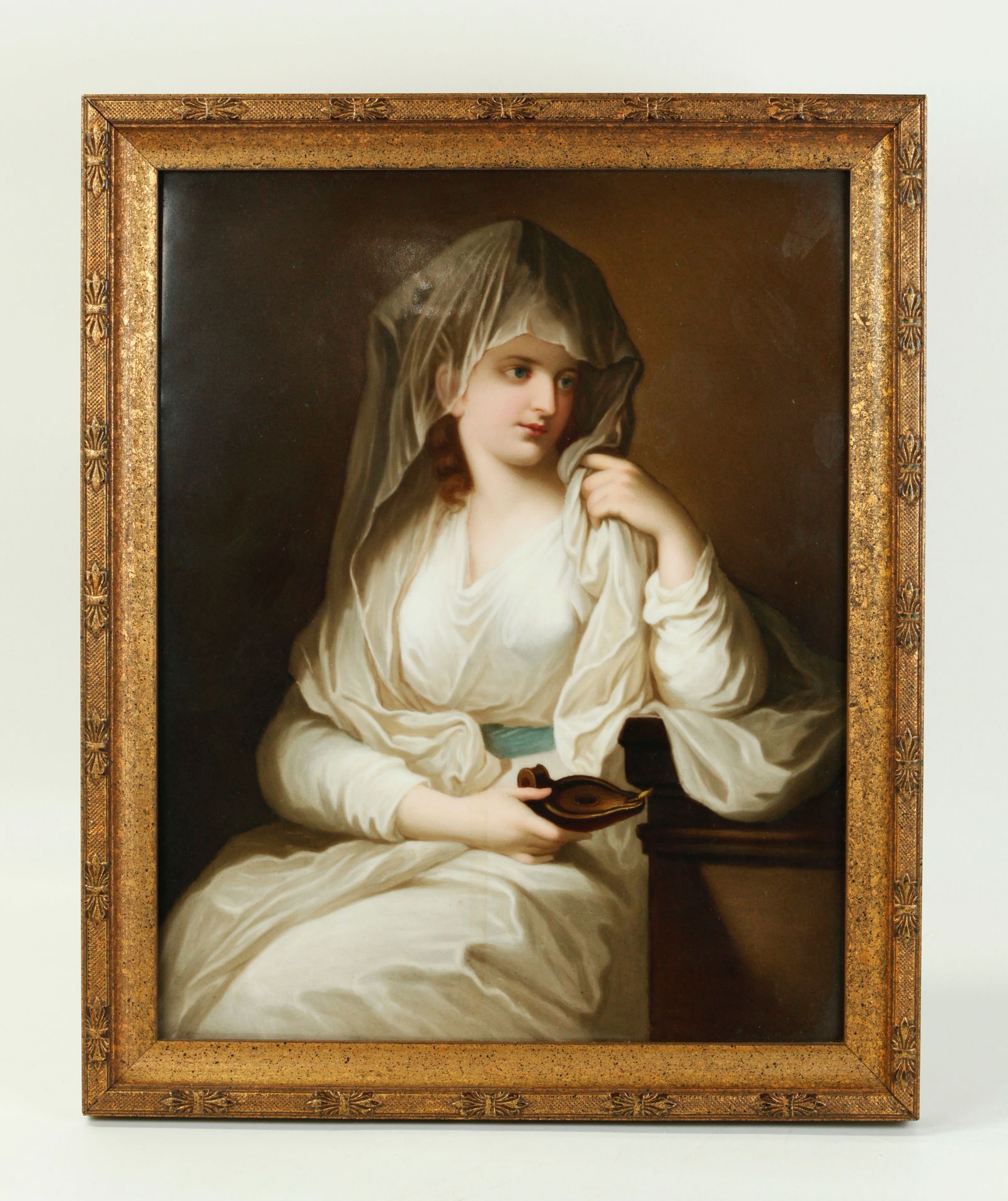 KPM Porcelain Plaque Vestal Virgin Kauffman (1 of 5)