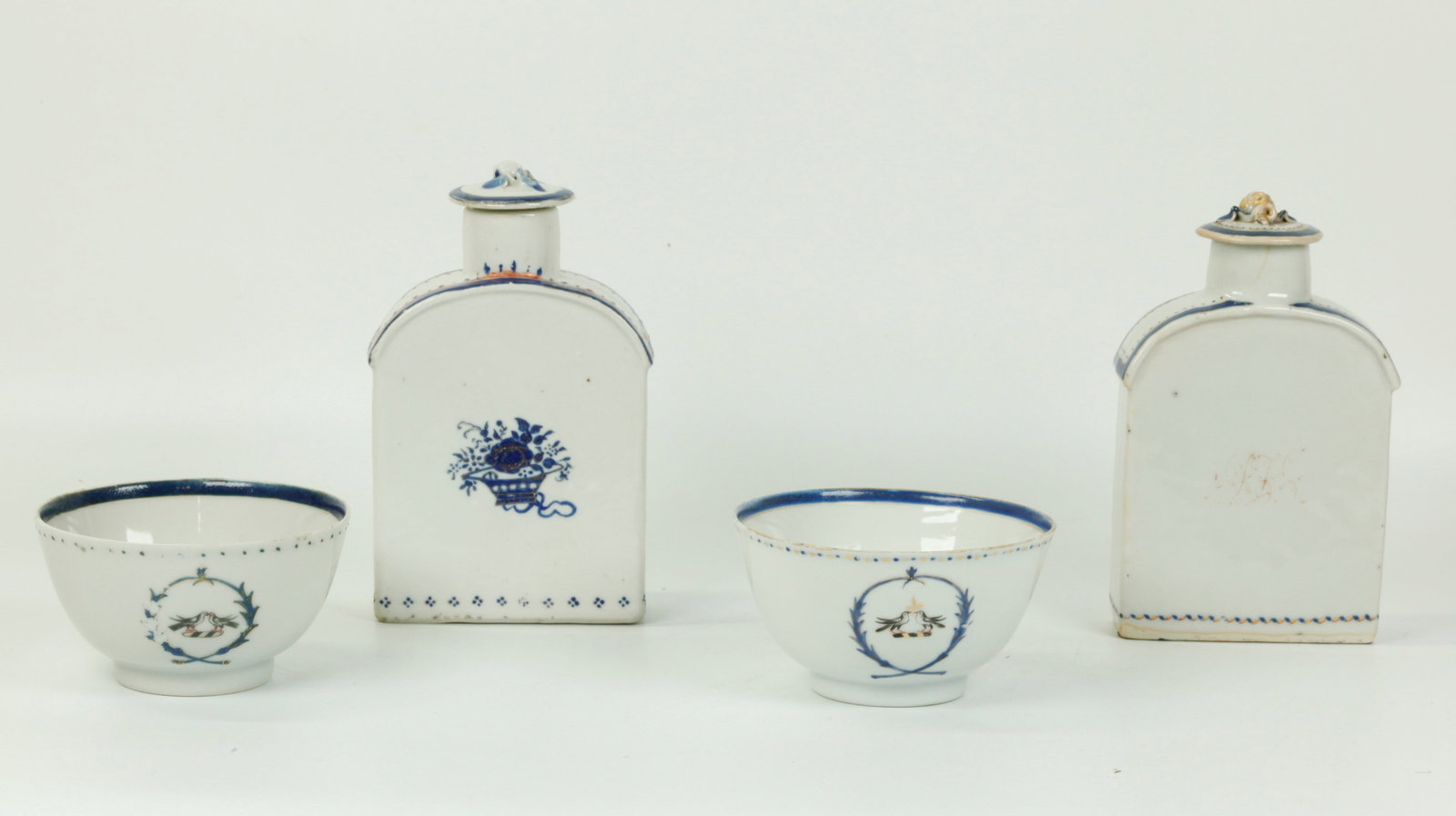 4 Chinese Export Porcelains American Market (1 of 6)
