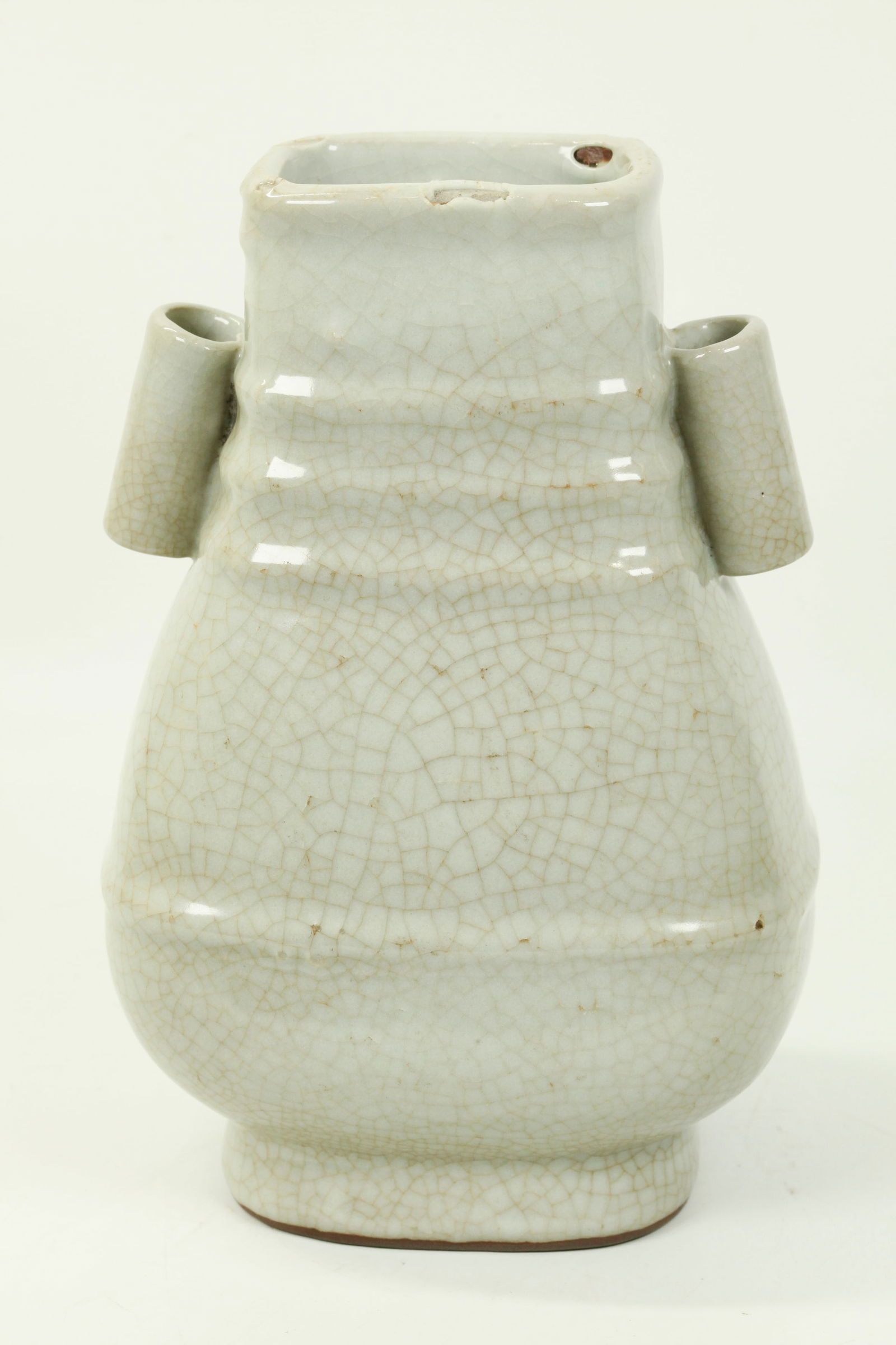 Chinese Guanyao Crackle Glazed Porcelain Hu Vase (1 of 5)
