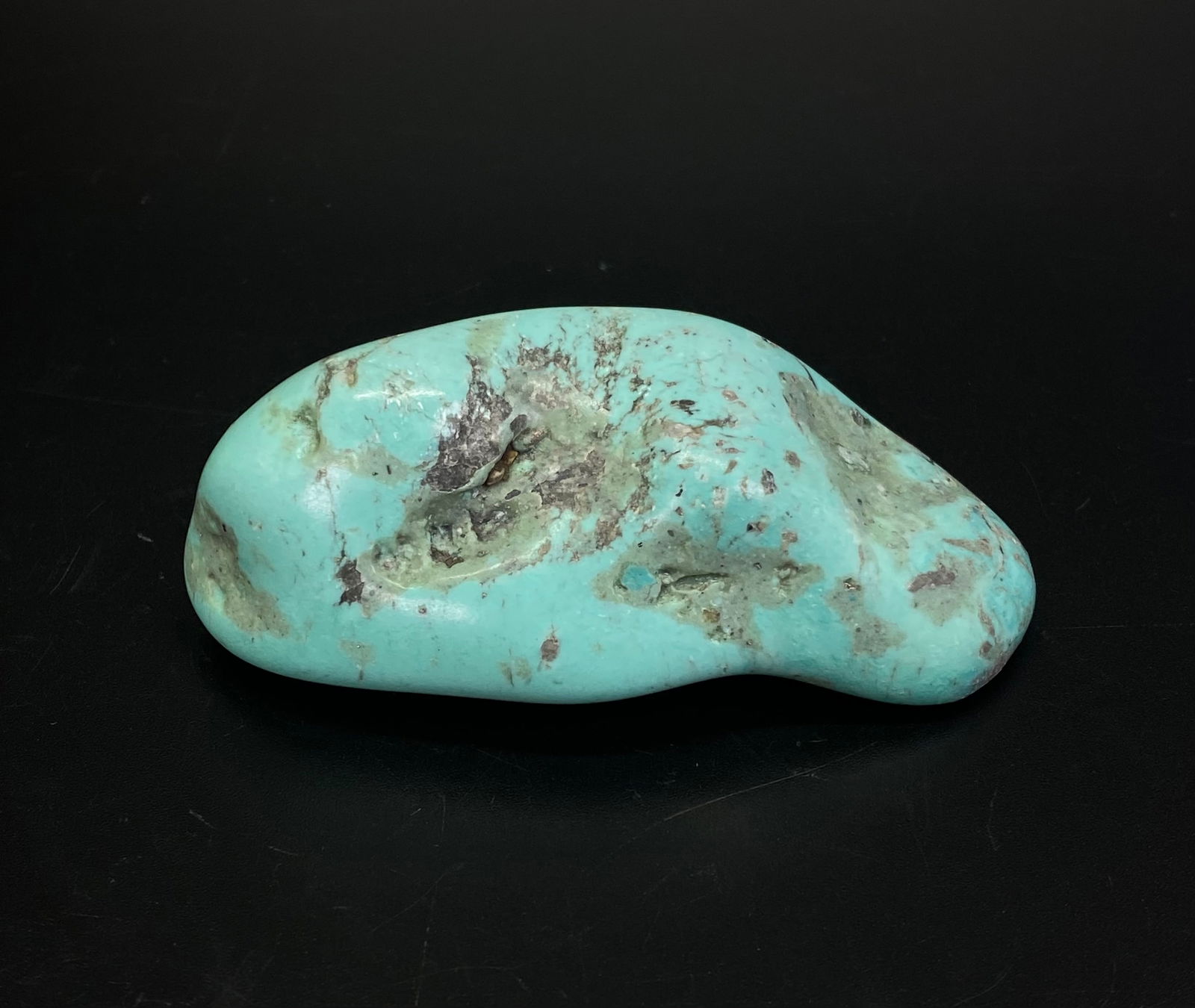 Polished Turquoise Specimen Rock; 82.7G (1 of 3)