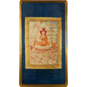 Chinese 18th/ 19th C Buddhist Thangka