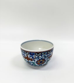 Chinese Doucai Enameled Porcelain Cup