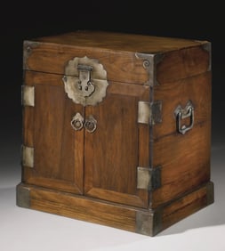 Sotheby's Chinese 17/18C Huanghuali Cabinet