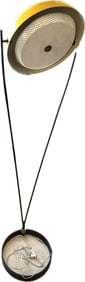 Ben Seibel Articulated Metal 1950's Floor Lamp