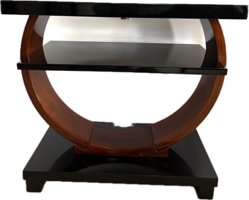Donald Desky; American 1940 Art Deco Side Table