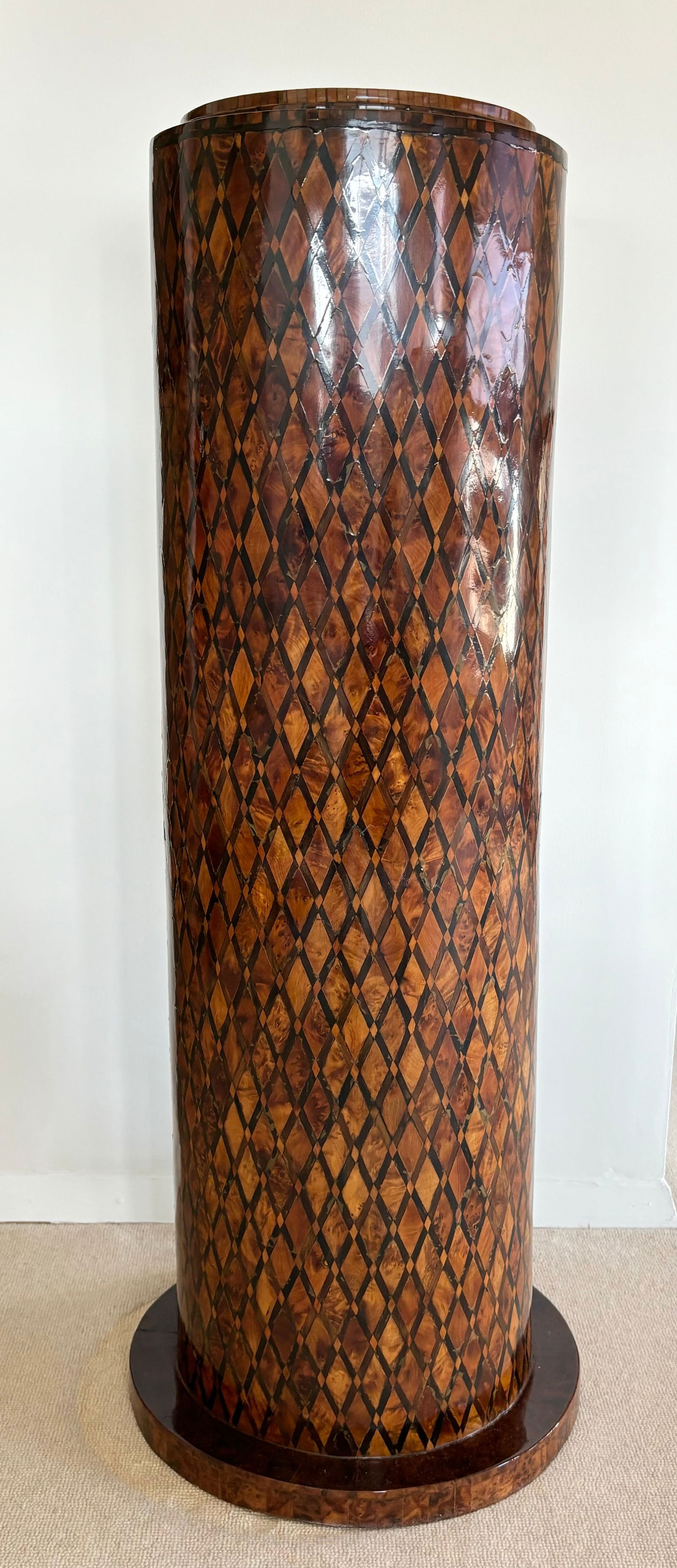 Rare Hotel Mamounia Art Deco Parquetry Column (1 of 7)