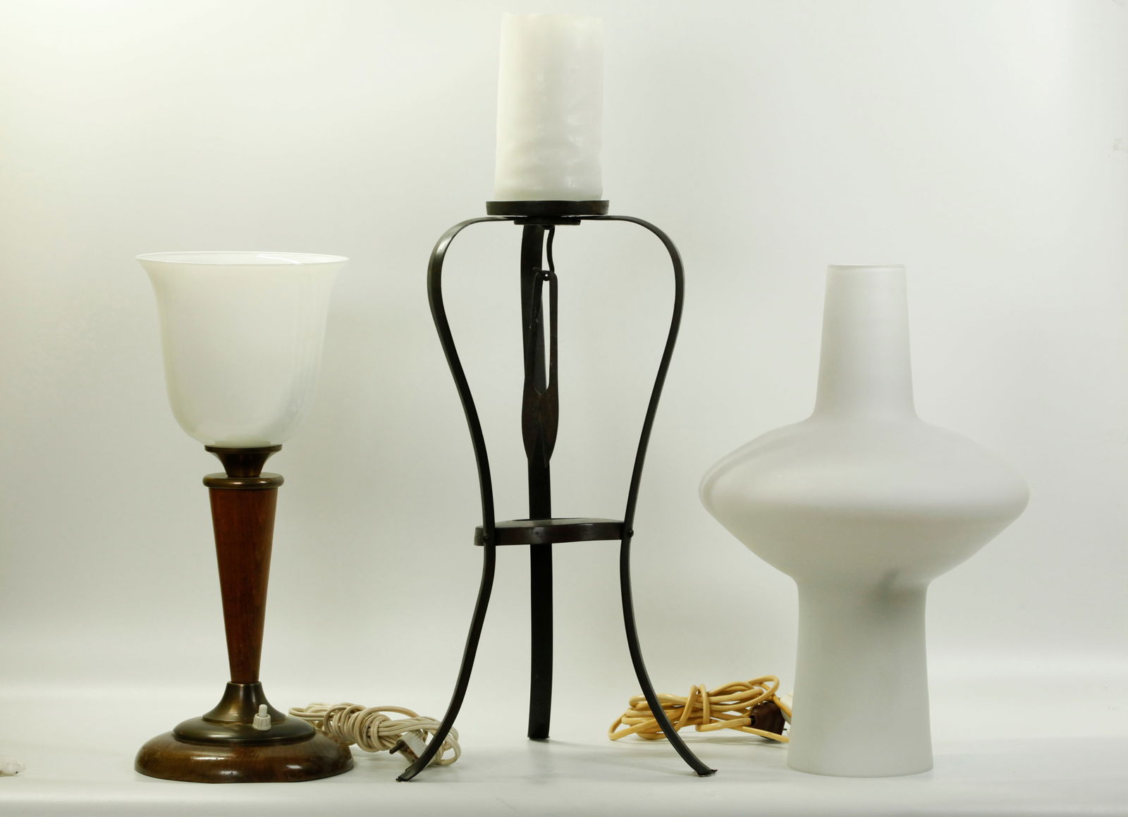 2 Mid Century Modern Bohlmarks Lamp Candlestick (1 of 5)
