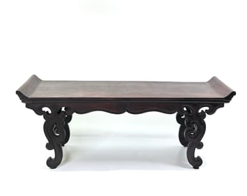 Chinese Hard Wood Miniature Altar Table