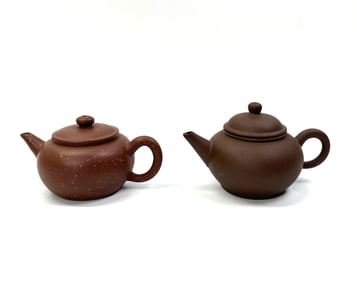 2 Good Chinese Yixing Teapots