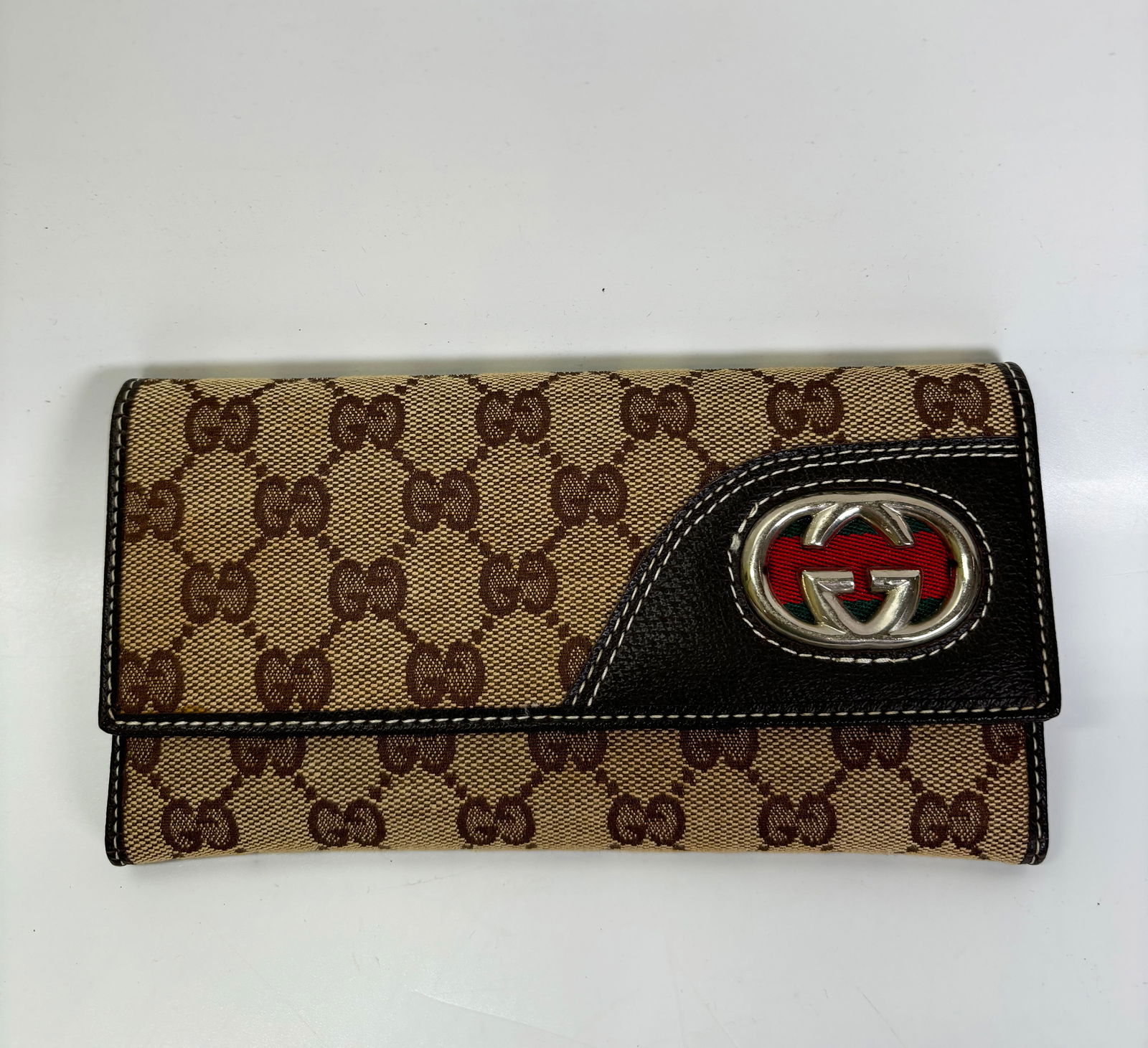Gucci Folding Snap Closure Wallet (1 of 5)