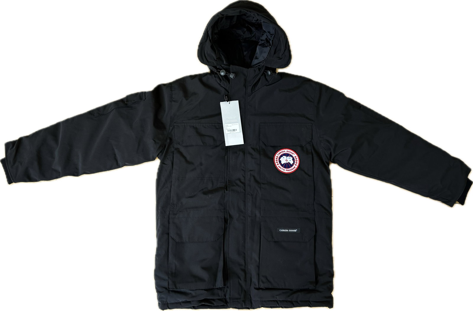 Canada Goose Black Expedition Parks; Men's Medium (1 of 10)