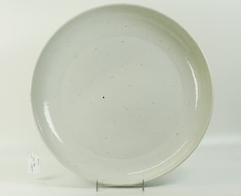 Large Chinese Anhua White Porcelain Plate
