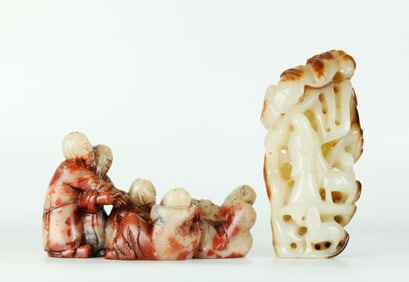 Chinese Translucent Hard Stone & Shoushan Carvings