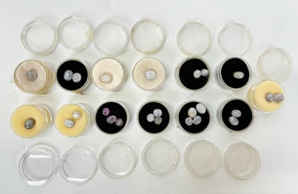 25 Vintage Star Sapphire Cabochons