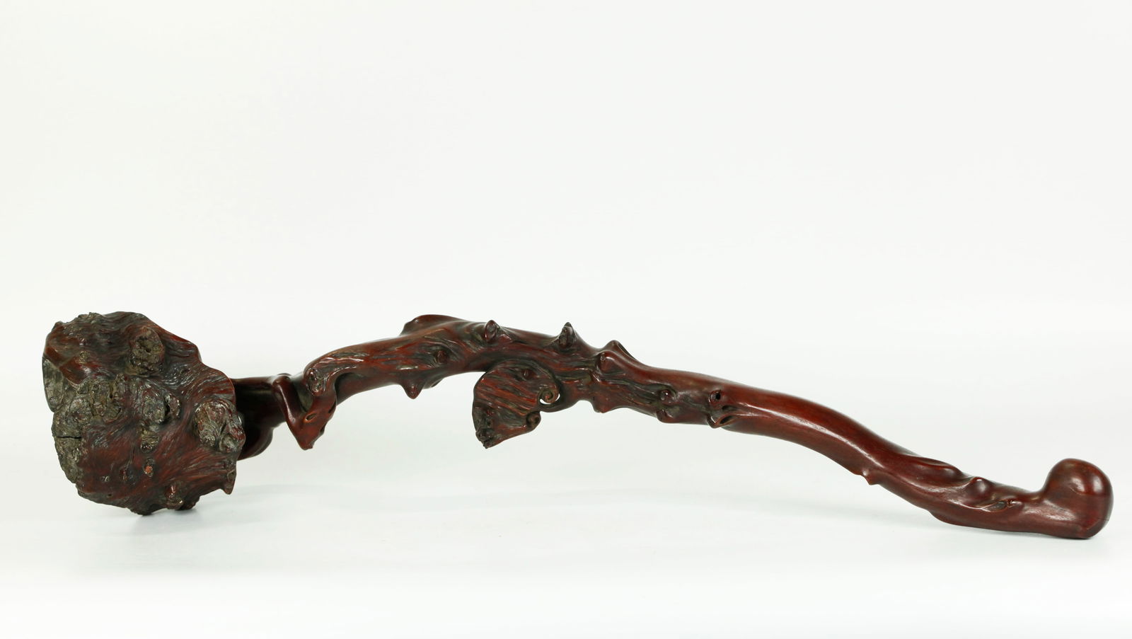 Lg Chinese Natural Hard Wood Ruyi Scepter (1 of 7)
