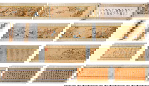 Attributed to Qiu Ying, Chinese Ladies Handscroll