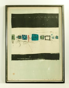 Joichi Hoshi; Abstract No. 33; Mixed Print Media
