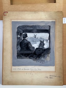 George Wharton Edwards Gouache Illustration