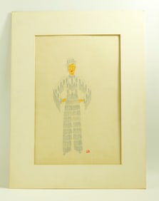 Zig (Louis Gaudin) Jazz Age Man's Fringe Drawing
