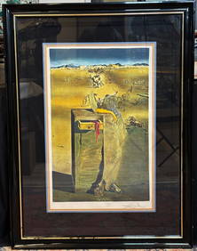 Salvador Dali Lithograph after "Spain 1938"Signed (1 of 6)