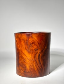 Chinese Huanghuali Brush Pot Bitong