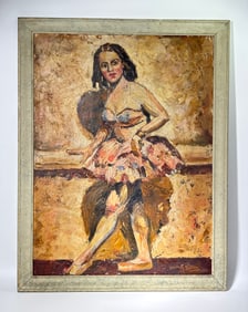 Attributed to Sorolla y Bastida; Ballerina Oil