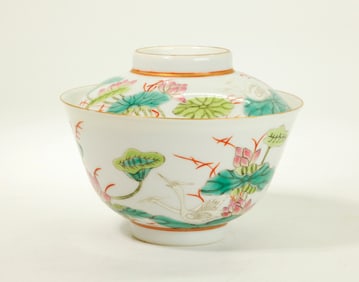 Fine Chinese Guangxu Porcelain Cup and Cover