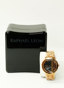 Raphael Leon Quartz Watch; Boxes & Papers