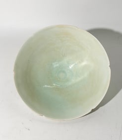 Lg Chinese Qingbai Porcelain Incised Bowl