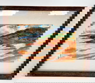 Aaron Berkman; Watercolor Landscape/Seascape