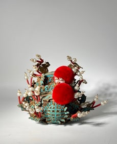 Chinese Official's Hat For Statue or Theater