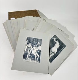 250+ Lithographed French Photos Female Nude Models