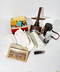 Leitz Leica Camera Lens Parts; Stereo Images WW1