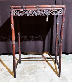 Chinese Small Hard Wood Side Table