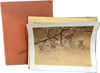Gary Swanson 11 Lithographs WWF Big Game Portfolio