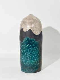 Sandra Roth: 1977 Glazed "Branch" Vase