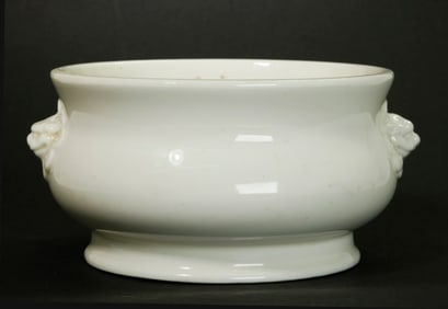 Chinese 17/18th C Blanc de Chine Porcelain Censer