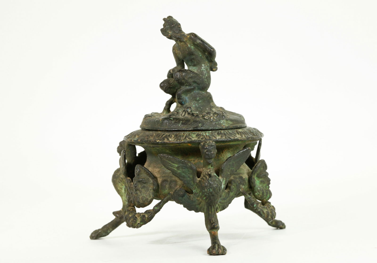 Fine Naples 19C Bronze Grand Tour Chiurazzi Pot (1 of 5)