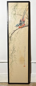 Jin Wenhan Chinese Ink /Color Paper Exotic Bird