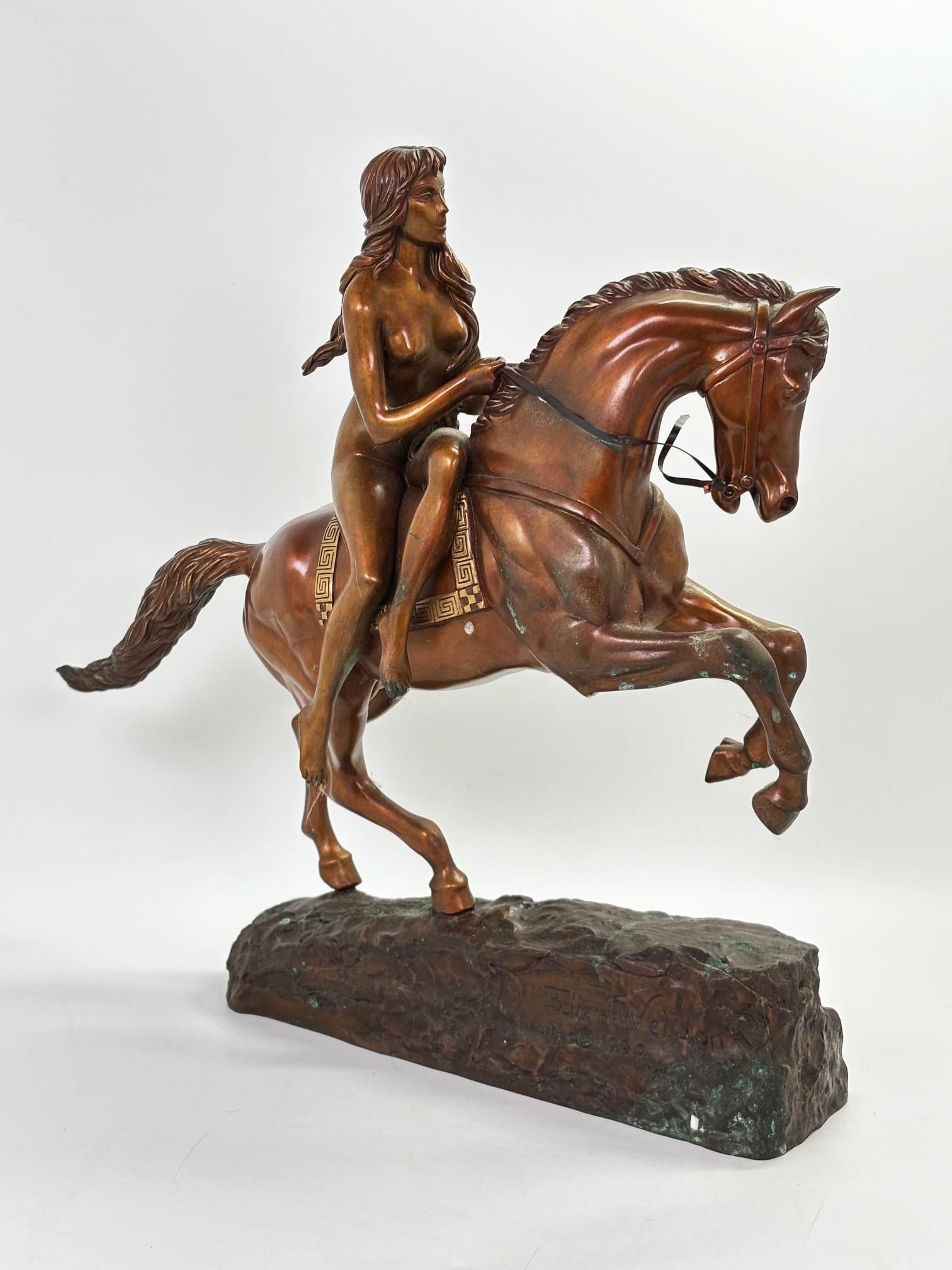 Felix De Weldon 1990; "Lady Godiva" Bronze 95/250 (1 of 9)