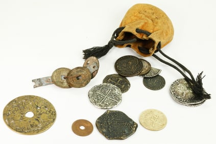 16 Assorted Coins; See Images