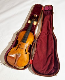 Francois Barzoni Chateau Thierry Violin Ca 1900